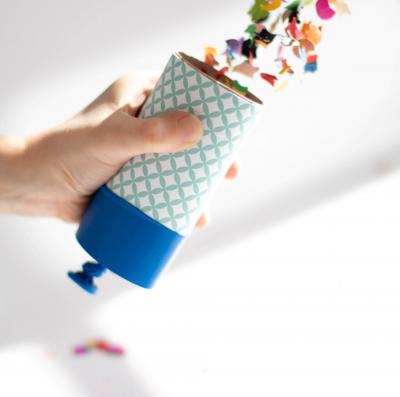 Bricolage d’un canon à confetti – faisons la fête !