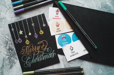DIY Handwriting - Créez vos propres cartes de Noël